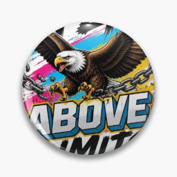 Item preview, Fly Above Limits – Eagle Motivation & Freedom Graphic Design designed and sold by PrintWavePro.