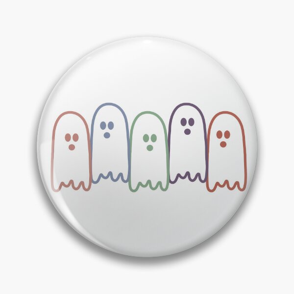 Item preview, Boho Muted Earth Tone Kawaii Ghosts Minimalist Spooky Season designed and sold by Aesthetic Crew.