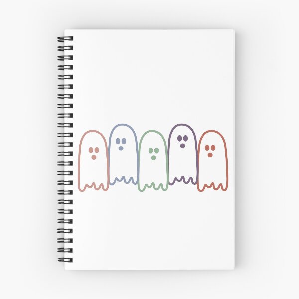 Item preview, Boho Muted Earth Tone Kawaii Ghosts Minimalist Spooky Season designed and sold by Aesthetic Crew.