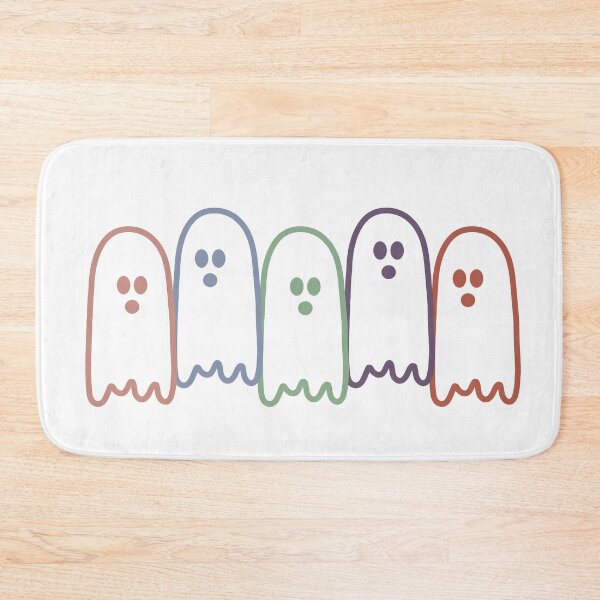Item preview, Boho Muted Earth Tone Kawaii Ghosts Minimalist Spooky Season designed and sold by Aesthetic Crew.