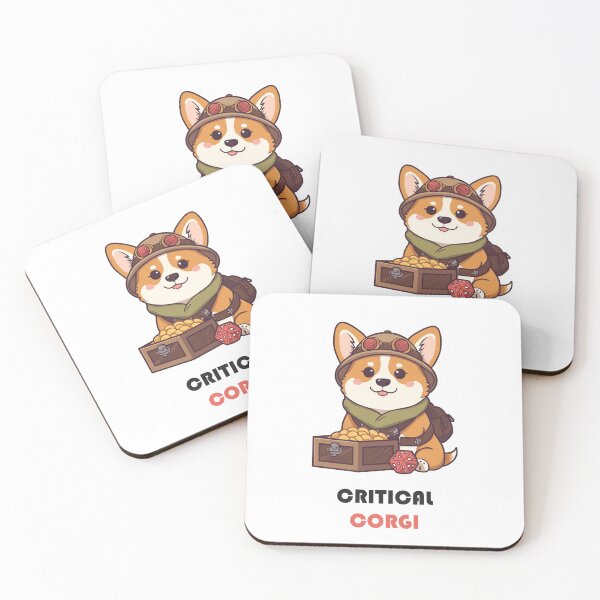 Item preview, Explorer Corgi & Loot Chest - Kawaii Tabletop RPG Gamer T-Shirt designed and sold by fowzi shokri.