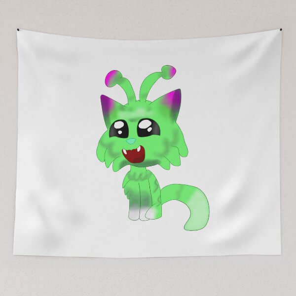 Item preview, Goopy Alien Cat designed and sold by Firefly Kitty.