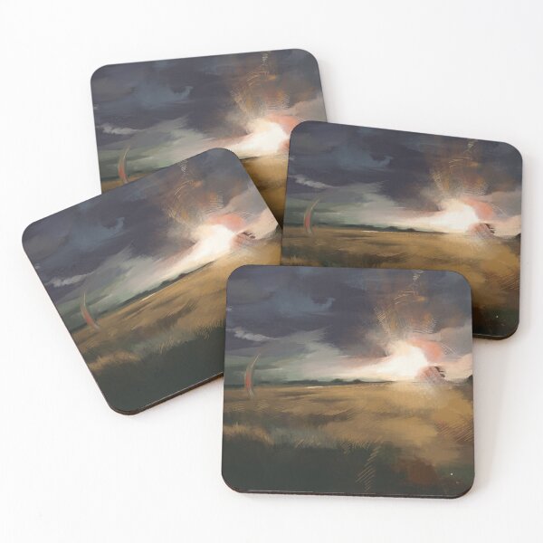 Item preview, Sun Sets Above Golden Fields designed and sold by Vonnka.