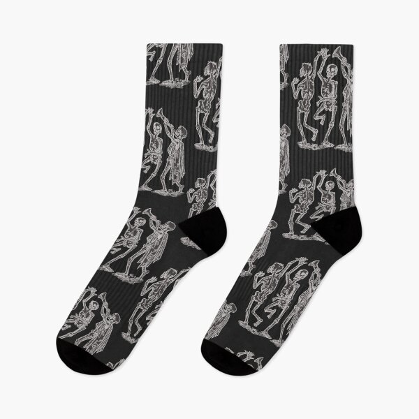 Item preview, Silver Danse Macabre - Ancient Danse Macabre Engraving designed and sold by Dungeon-Shop.