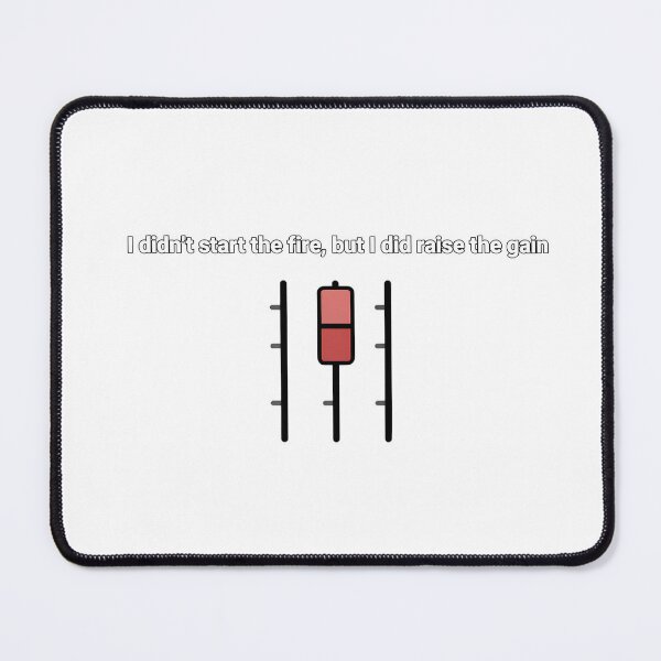 Item preview, Minimalist Audio Mixing Board with Gain Quote designed and sold by NiftyWrx.