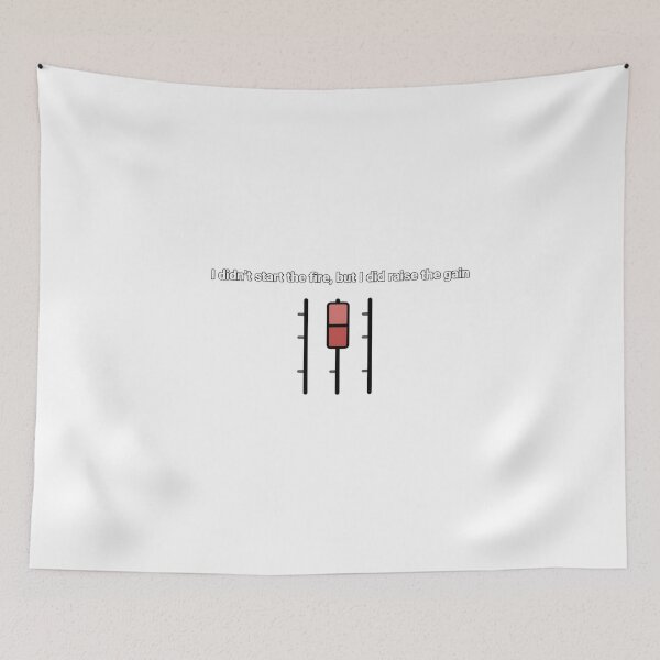 Item preview, Minimalist Audio Mixing Board with Gain Quote designed and sold by NiftyWrx.