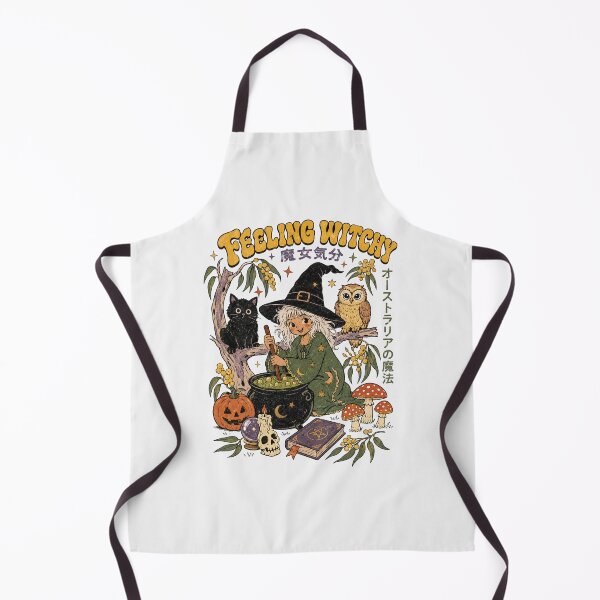 Item preview, Feeling Witchy Kawaii Aussie Witch Japanese Vintage Halloween designed and sold by Yellowriversss.