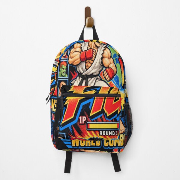 Item preview, FIGHT! – Street Fighter II Retro Arcade Homage designed and sold by Cohaagens Bazaar.
