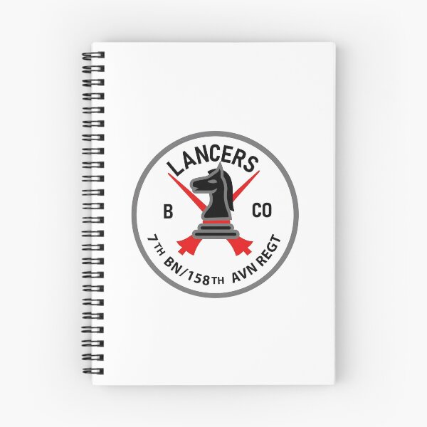 Item preview, B Co 7th BN 158th AVN REGT "Lancers" Emblem designed and sold by CharlieDesings.