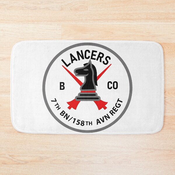 Item preview, B Co 7th BN 158th AVN REGT "Lancers" Emblem designed and sold by CharlieDesings.
