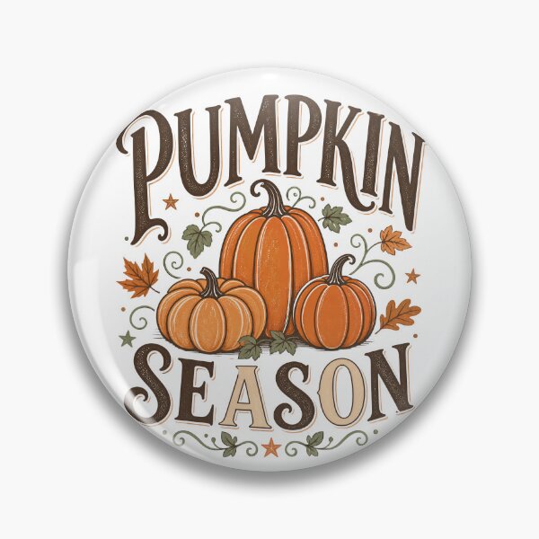 Item preview, Pumpkin Season Vintage Fall Autumn designed and sold by Zenith Design.