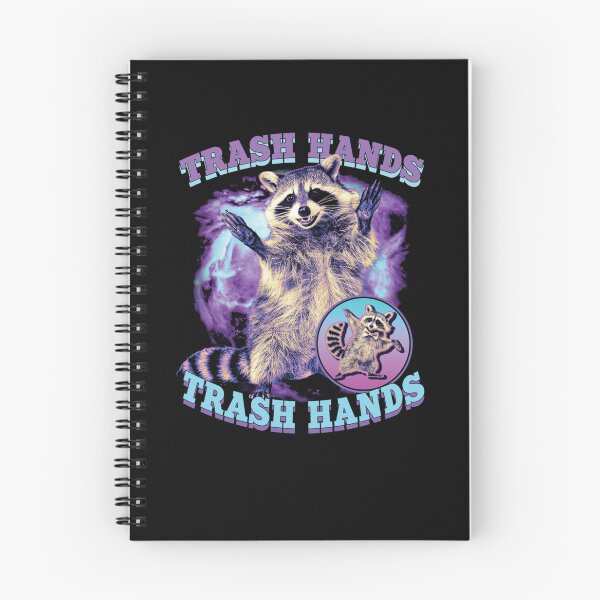 Item preview, Trash Hands - Not Jazz Hands! Funny Raccoon Vintage Bootleg  designed and sold by aynorsadier.