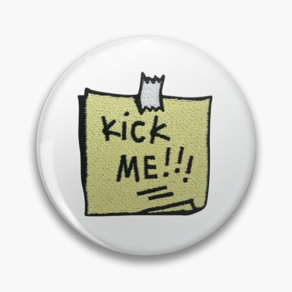 Item preview, Kick me sticky note  designed and sold by Summertime_lovin.