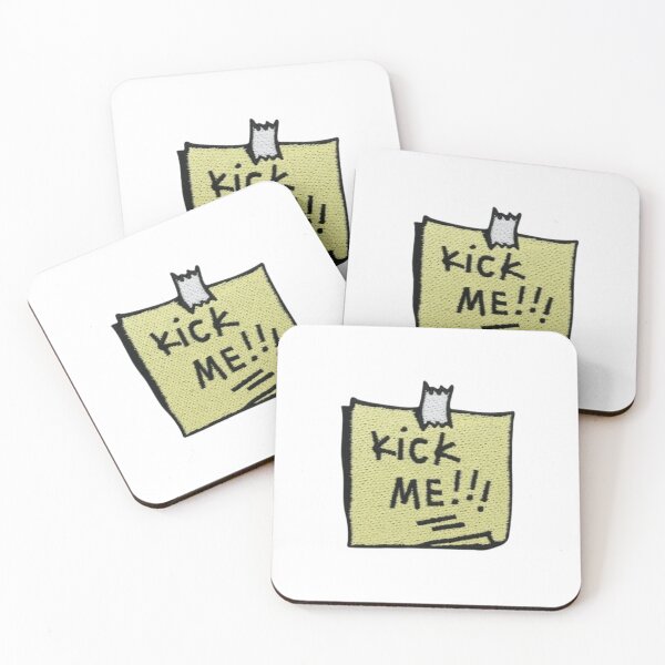 Item preview, Kick me sticky note  designed and sold by Summertime_lovin.