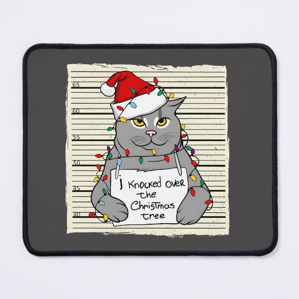 Item preview, Adorable Christmas Cat - Festive Feline Holiday Pet Art | Limited Edition designed and sold by TalbiahmedRedha.