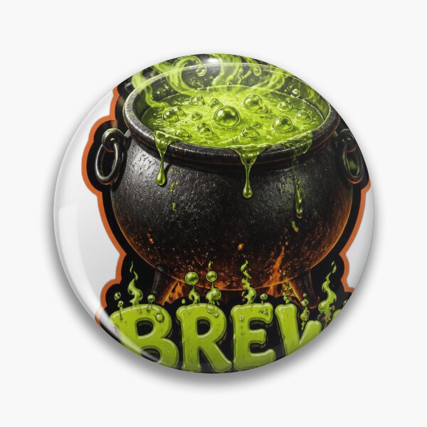 Item preview, Brew Goals Bubbling Cauldron Halloween Design designed and sold by Infinityspark.
