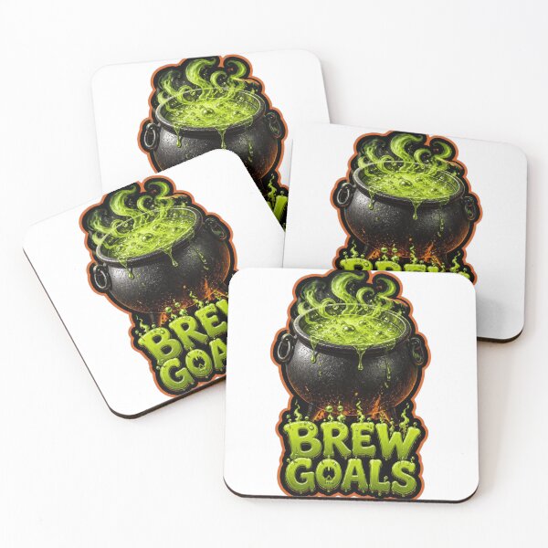 Item preview, Brew Goals Bubbling Cauldron Halloween Design designed and sold by Infinityspark.