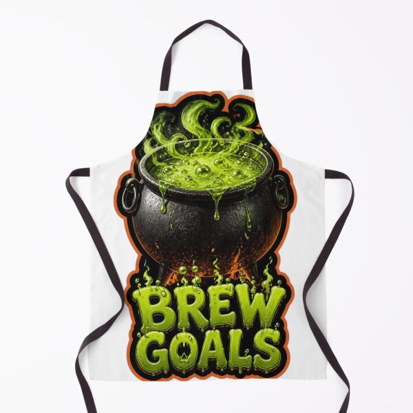 Item preview, Brew Goals Bubbling Cauldron Halloween Design designed and sold by Infinityspark.