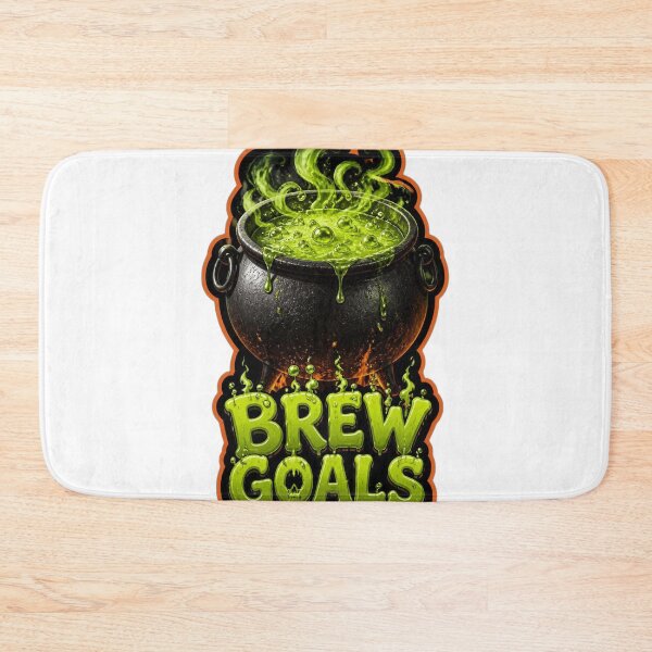 Item preview, Brew Goals Bubbling Cauldron Halloween Design designed and sold by Infinityspark.