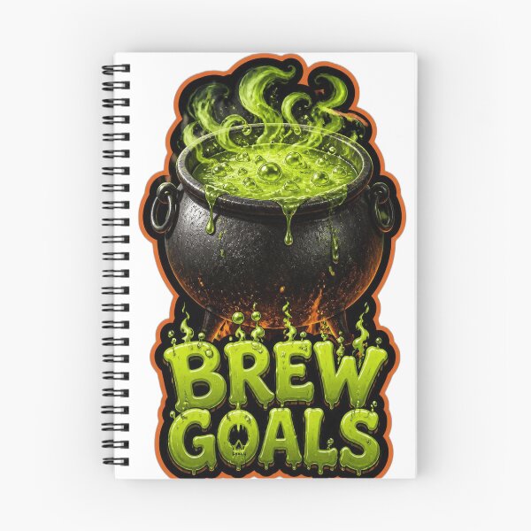 Item preview, Brew Goals Bubbling Cauldron Halloween Design designed and sold by Infinityspark.