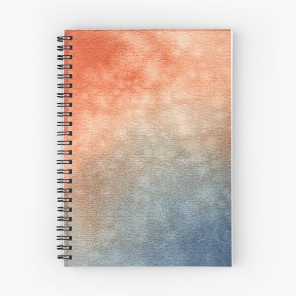 Item preview, Terracotta and Navy Watercolour Gradient: Minimal Abstract Art designed and sold by ArithraStudio.