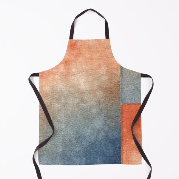 Item preview, Terracotta and Navy Watercolour Gradient: Minimal Abstract Art designed and sold by ArithraStudio.