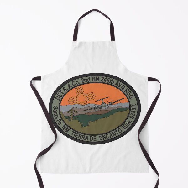Item preview, DET 6 A Co 2nd BN 245th AVN REG Santa Fe Emblem designed and sold by CharlieDesings.