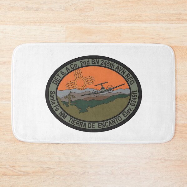 Item preview, DET 6 A Co 2nd BN 245th AVN REG Santa Fe Emblem designed and sold by CharlieDesings.