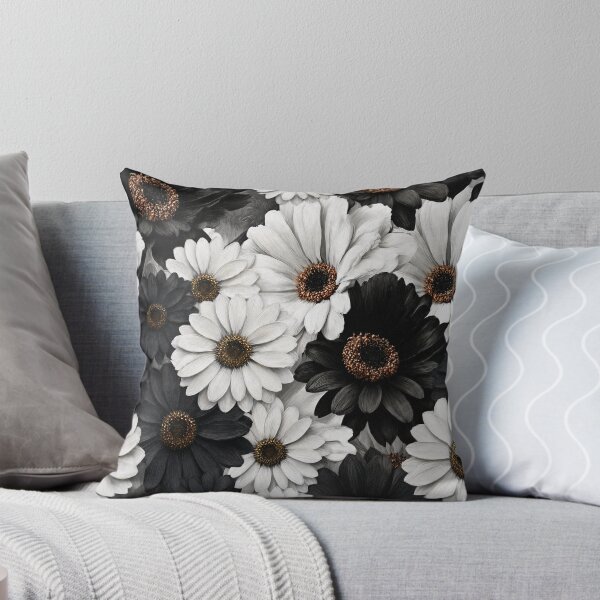 Item preview, Monochrome Bloom Pattern designed and sold by JacquiTaylorArt.
