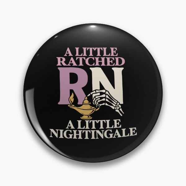 Artikelvorschau, RN (Registered Nurse) – Ein bisschen Ratched, ein bisschen Nightingale – Florence Nightingale – Schwester Ratched entworfen und verkauft von lightylegal.