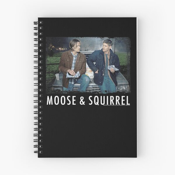 Item preview, Supernatural Moose And Squirrel Brothers Design designed and sold by taufestiamatne.