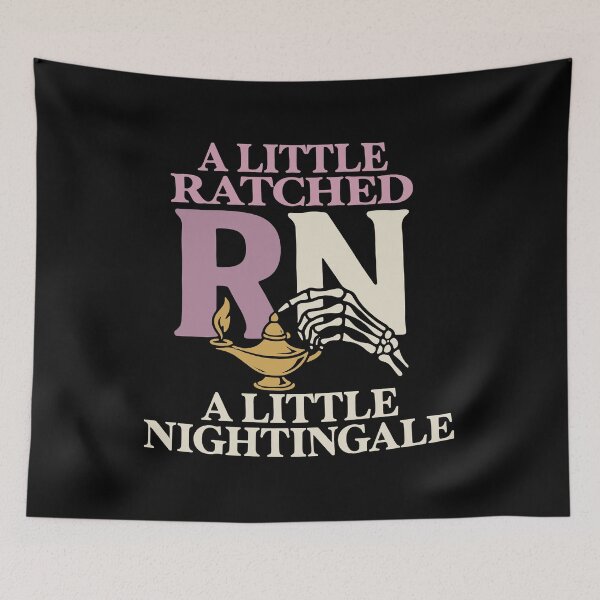 Item preview, RN Registered Nurse - A Little Ratched A Little Nightingale - Florence Nightingale - Nurse Ratched designed and sold by lightylegal.