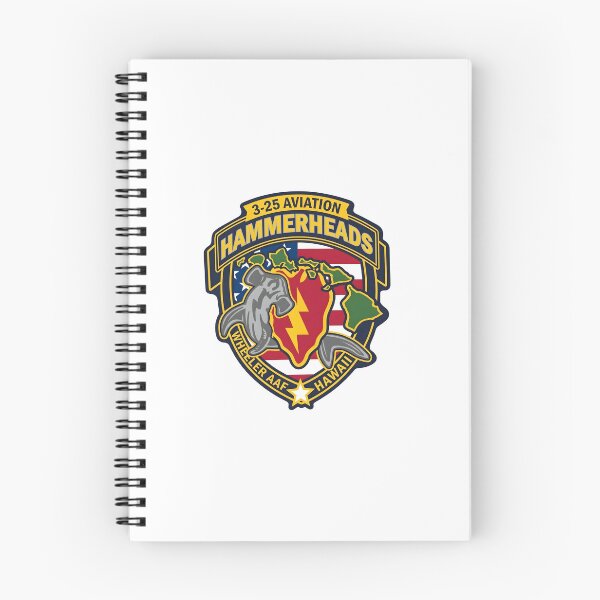 Item preview, 3rd Battalion 25th Aviation Regiment "Hammerheads" Shield Emblem designed and sold by CharlieDesings.