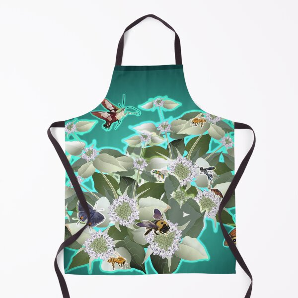 Item preview, Menta de montaña con abejas y polinizadores. designed and sold by Jedi-Artist.