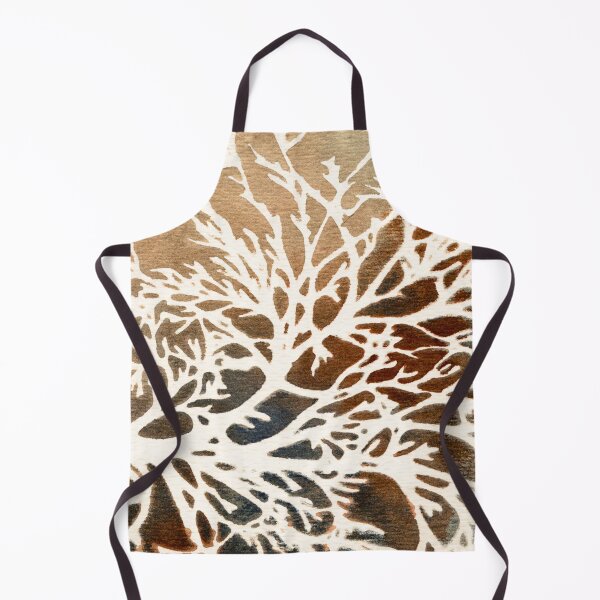 Item preview, White Winter Trees: Earth-Tone Abstract Forest Watercolour designed and sold by ArithraStudio.