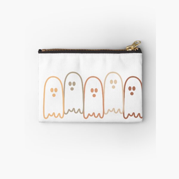 Item preview, Warm Neutral Beige Kawaii Ghosts Minimalist Spooky Line Art designed and sold by Aesthetic Crew.