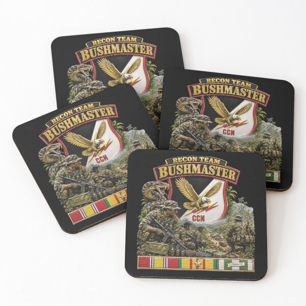 Item preview, Pocket Patch - Vietnam - Recon Team Bushmaster - 3D - Enhanced - Mission designed and sold by Military Insignia Products.