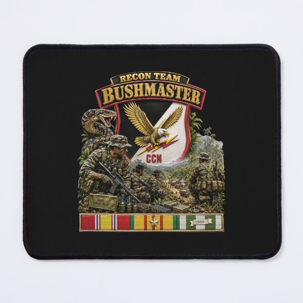Item preview, Pocket Patch - Vietnam - Recon Team Bushmaster - 3D - Enhanced - Mission designed and sold by Military Insignia Products.