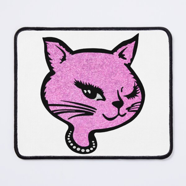 Item preview, Playful Winking Cat Graphic Art | ⭐⭐⭐⭐⭐ designed and sold by TalbiahmedRedha.