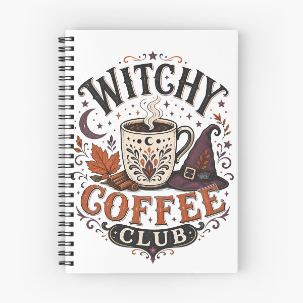 Item preview, Witchy Coffee Club Halloween Witch Coffee designed and sold by Zenith Design.