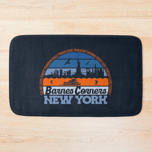 Item preview, Barnes Corners New York Sunset Retro Vintage Local Pride Logo designed and sold by CRHPOD20.