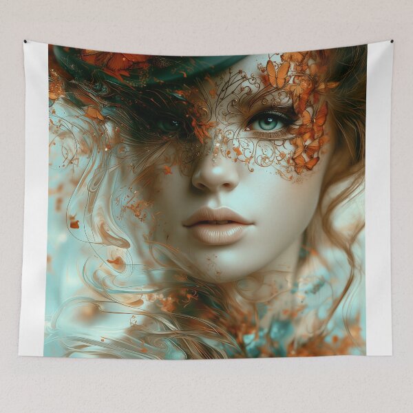 Item preview, The Garden Behind Her Eyes designed and sold by oanaunciuleanu.
