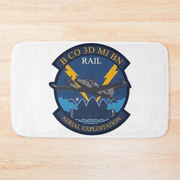 Item preview, B Co 3d MI BN "RAIL" Aerial Exploitation Emblem designed and sold by CharlieDesings.