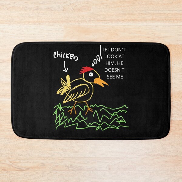 Item preview, Chicken - If I don't look at him, he doesn't see me designed and sold by Code6Coffee.