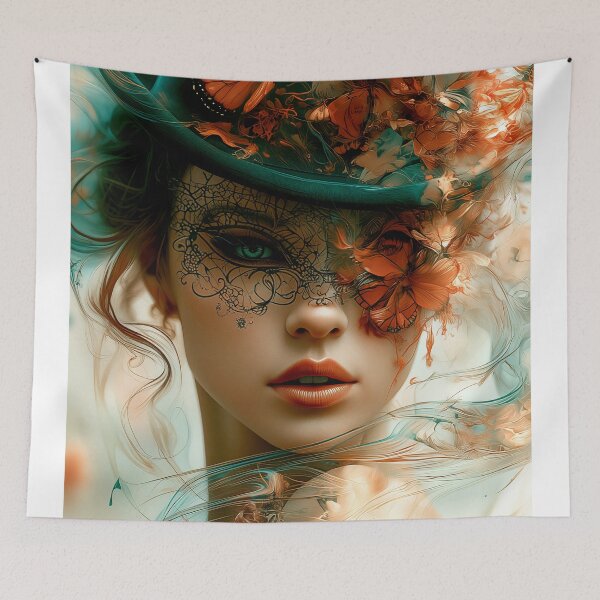 Item preview, The Garden Behind Her Eyes designed and sold by oanaunciuleanu.