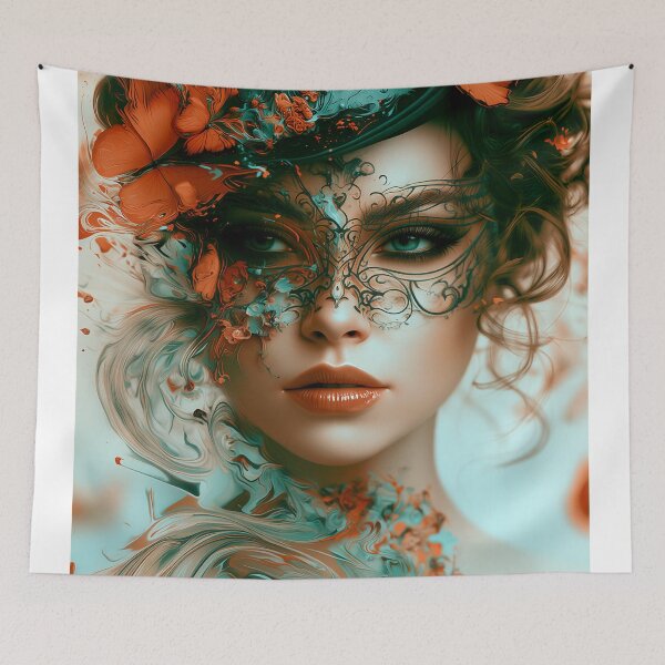 Item preview, The Garden Behind Her Eyes designed and sold by oanaunciuleanu.