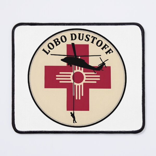Item preview, Lobo Dustoff HH-60 Black Hawk Medevac Hoist Emblem designed and sold by CharlieDesings.