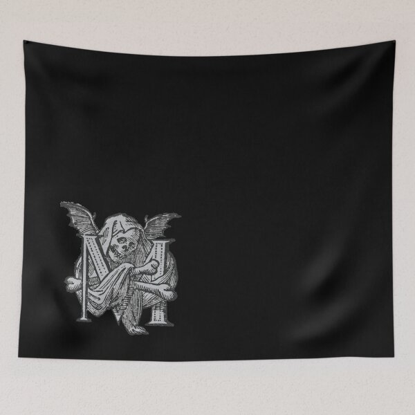 Item preview, Memento Mori Minstrel (grey) - Medieval Woodcut Art designed and sold by Dungeon-Shop.