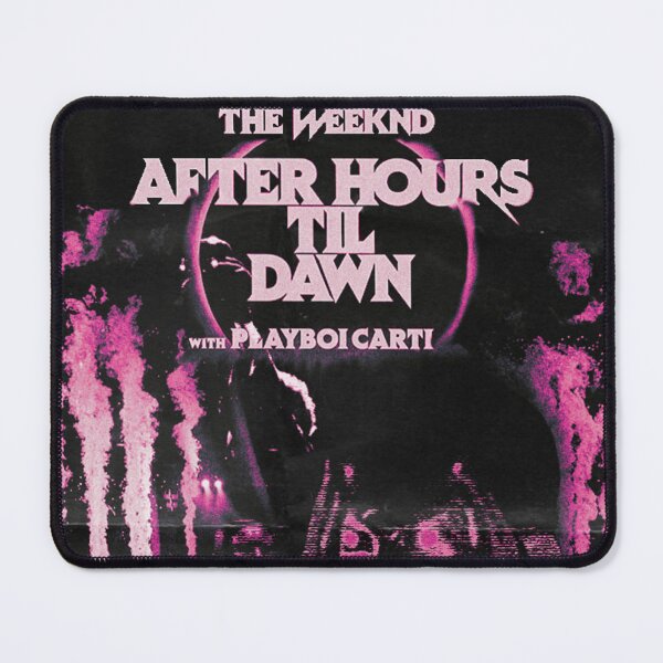 Item preview, pink the weeknd after hours til dawn graphic poster print designed and sold by dandelionzone.