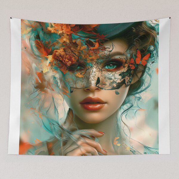 Item preview, The Garden Behind Her Eyes designed and sold by oanaunciuleanu.